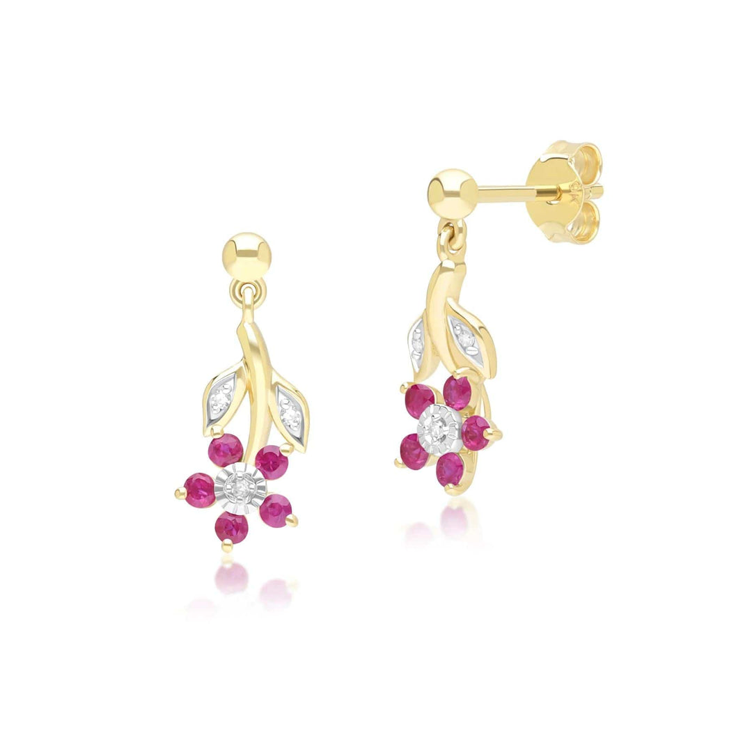 floral-ruby-diamond-drop-earrings-in-9ct-yellow-gold-132e2933029