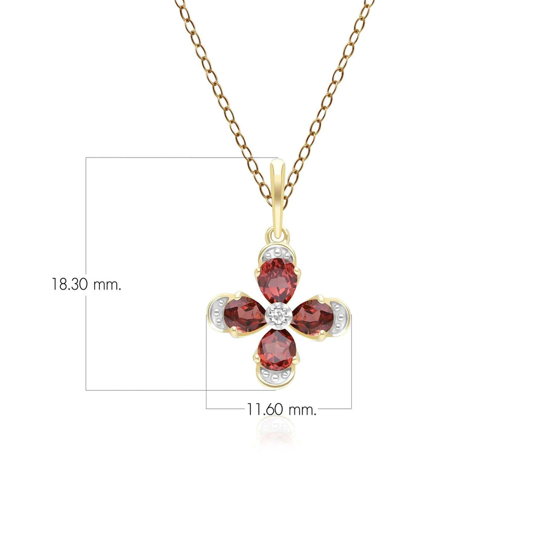 floral-garnet-diamond-pendant-necklace-in-9ct-yellow-gold-132p1917029 Dimensions