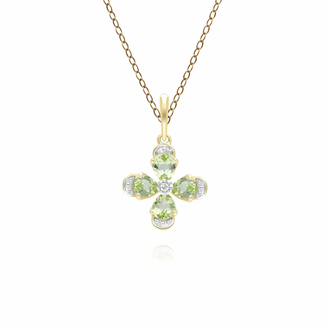 floral-peridot-diamond-pendant-necklace-in-9ct-yellow-gold-132p1917059