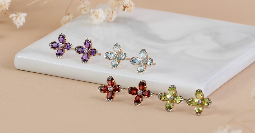 Birthstone jewellery for couples