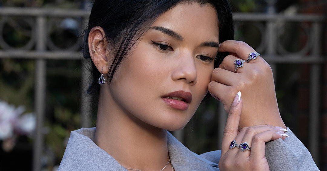 Best amethyst rings for an engagement proposal