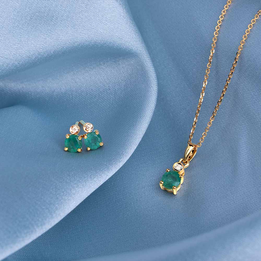 Round Earrings Pendant Jewelry 