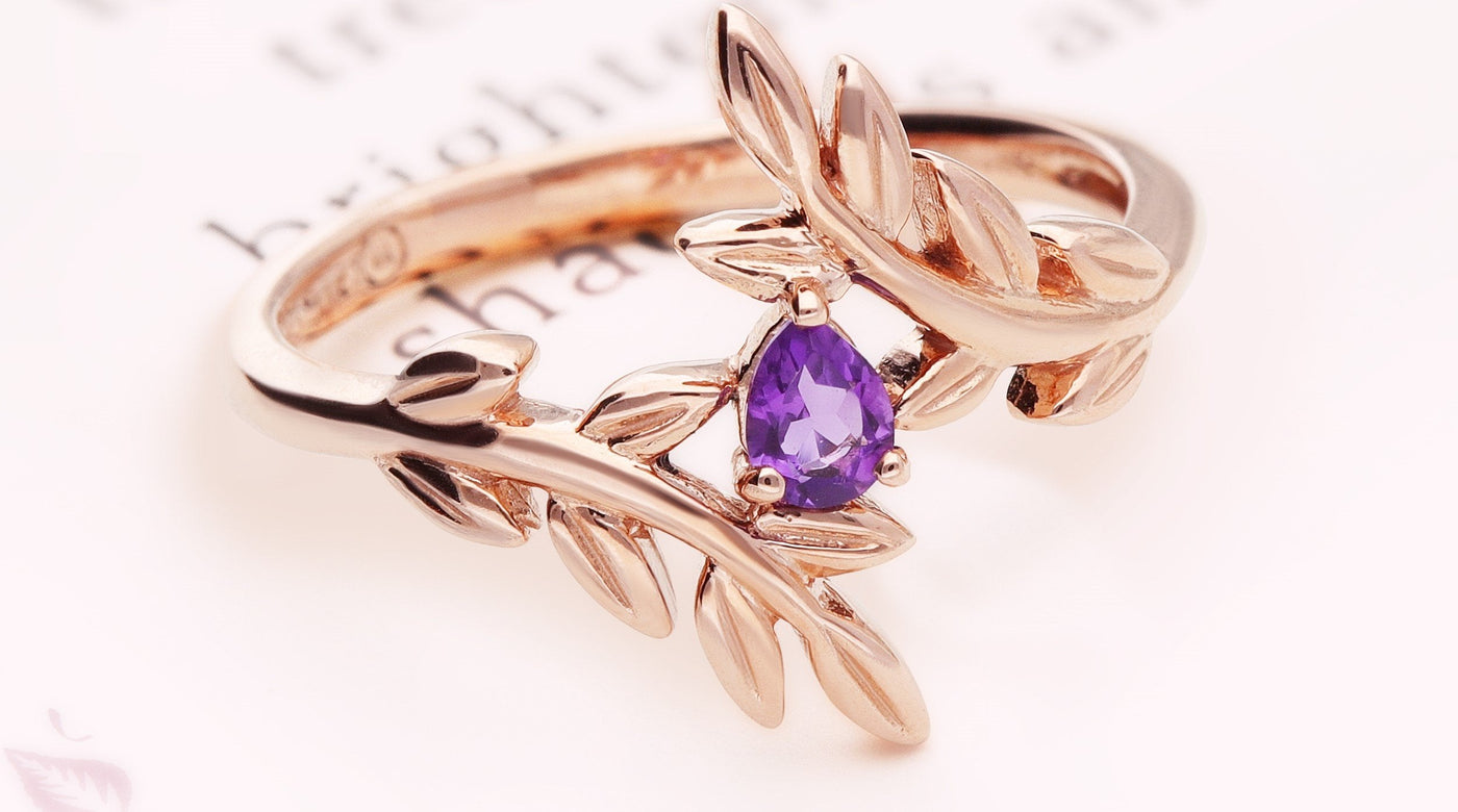 Nature Inspired Jewellery | Floral jewellery inspired by nature with gemstones
