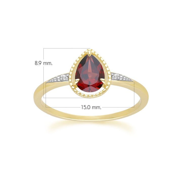 classic-pear-garnet-diamond-ring-in-9ct-yellow-gold-135r2139049 Dimensions
