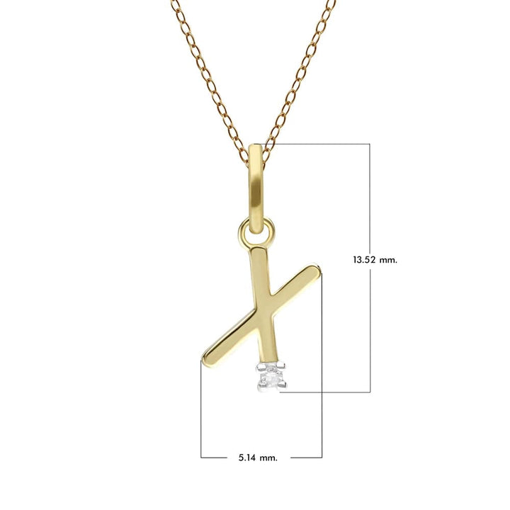 191P0738019_Initial_Diamond_Letter_Necklace_In_9ct_Yellow_Gold_X