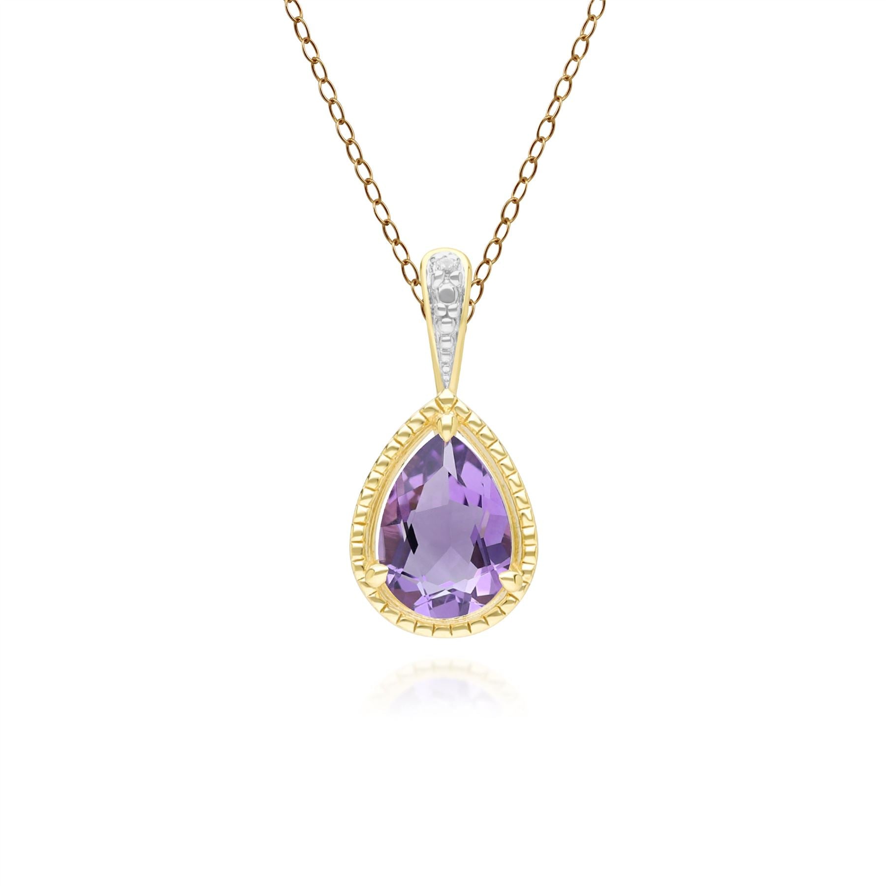 classic-pear-amethyst-diamond-pendant-necklace-in-9ct-yellow-gold-135p2143019