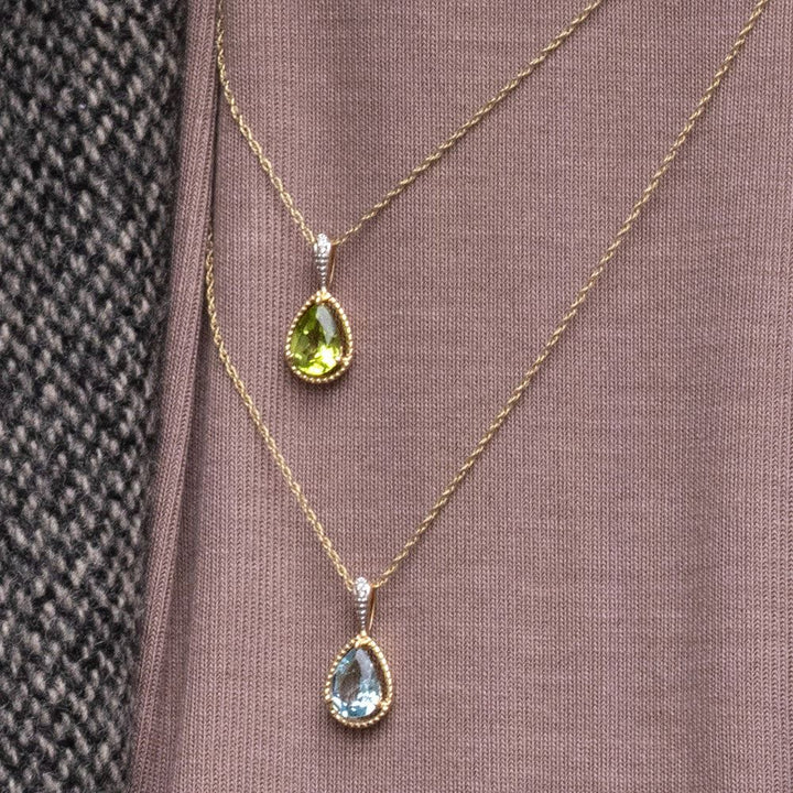 classic-pear-aquamarine-diamond-pendant-necklace-in-9ct-yellow-gold-135p2143089 on Model