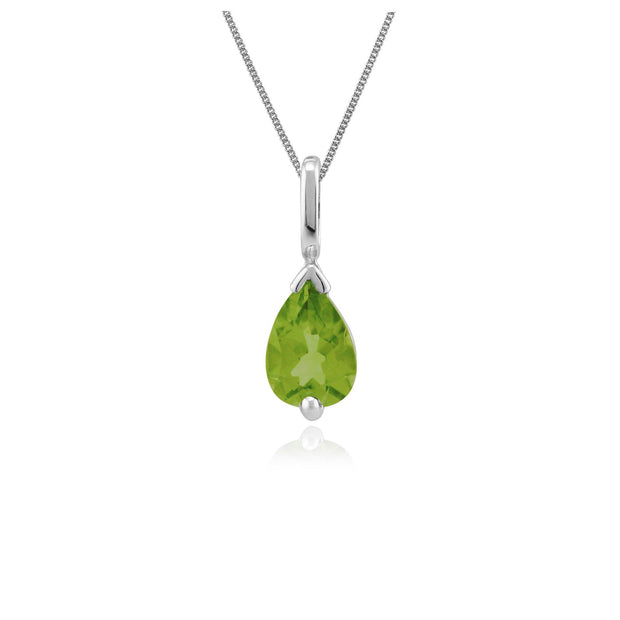 Classic Peridot Pendant Image 1