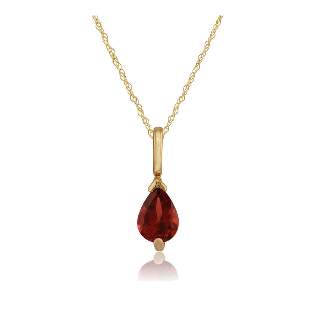 Classic Garnet Pendant Image 1