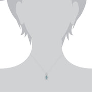 Classic Aquamarine Pendant Image 3