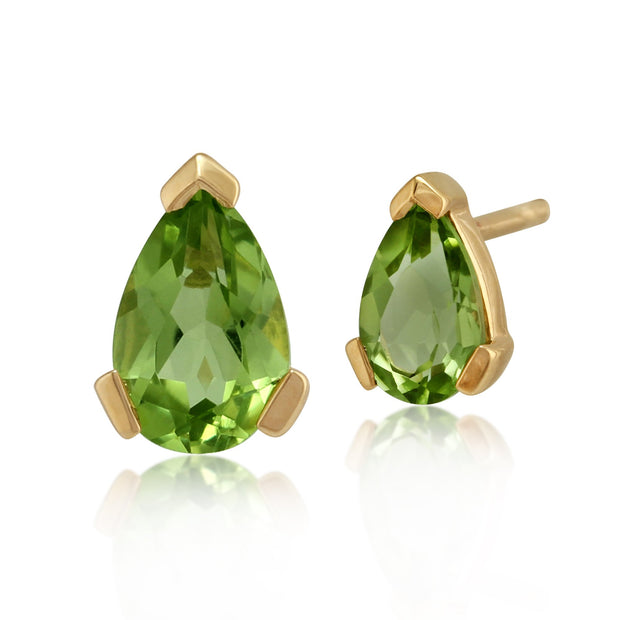 Classic Peridot Stud Earrings Image 1
