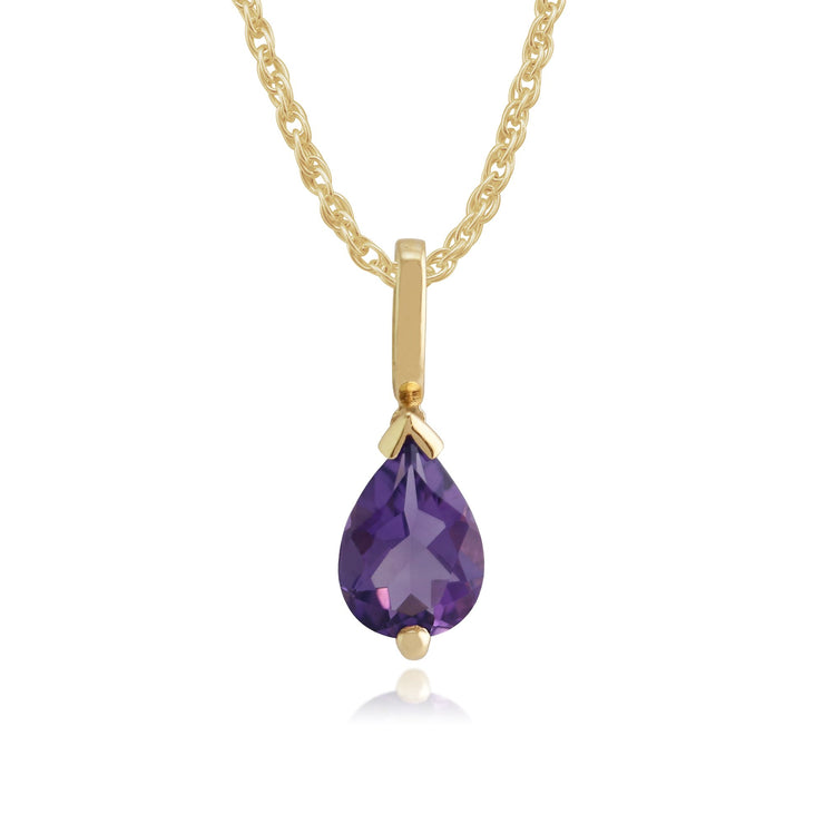 Classic Amethyst Pendant Image 1