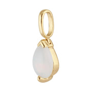 Classic Opal Pendant on Chain Image 2