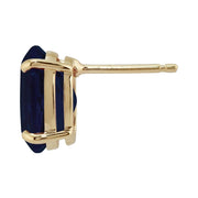 Classic Sapphire Stud Earrings & Pendant Set Image 3