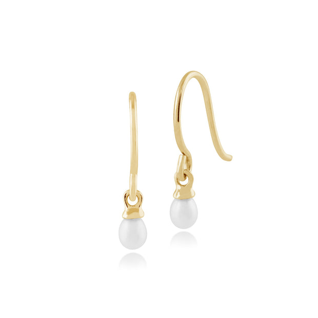 Classic Freshwater Pearl Drop Earrings 1