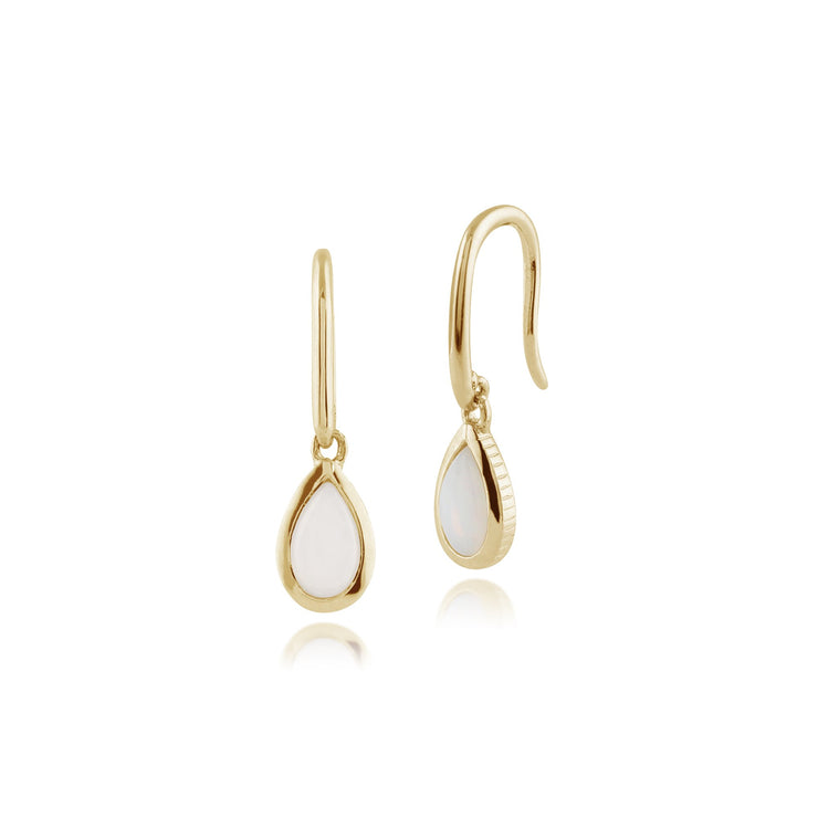 Classic Opal Drop Earrings Image 1