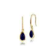 Classic Lapis Lazuli Drop Earrings Image 1
