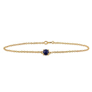 Classic Sapphire Checkerboard Bracelet Image 2