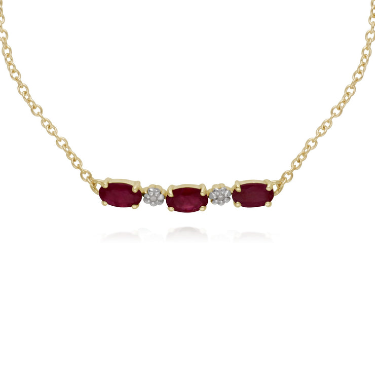 Classic Ruby and Diamond Bracelet Image 1