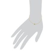 Classic Emerald Heart Bracelet Image 3