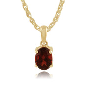 Classic Garnet Pendant Image 1