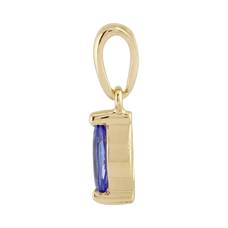Classic Tanzanite Stud Earrings & Pendant Set Image 6