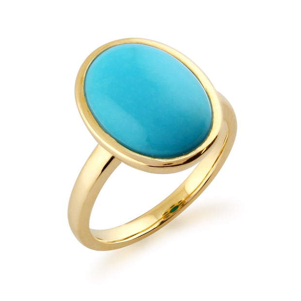 Turquoise Statement Ring Image 2