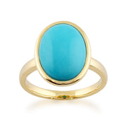 Turquoise Statement Ring Image 1