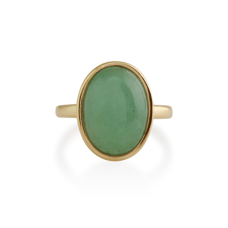 Jade Statement Ring Image 2