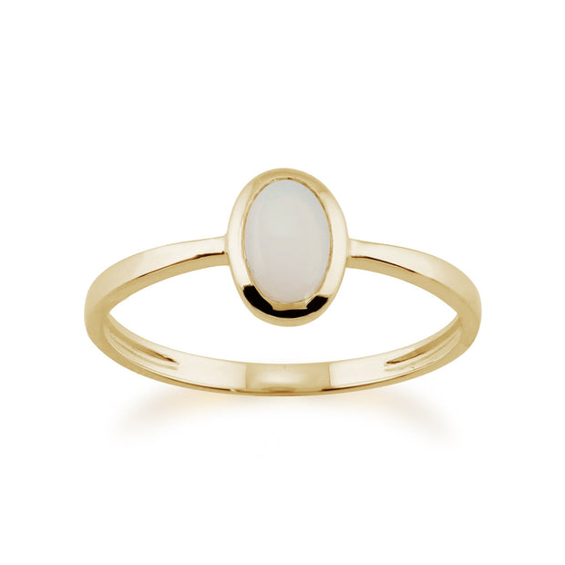 Oval Opal Ring Image 1
