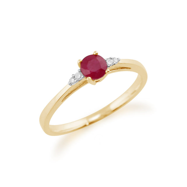 Ruby and Diamond Ring Image 2