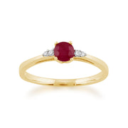 Ruby and Diamond Ring Image 1