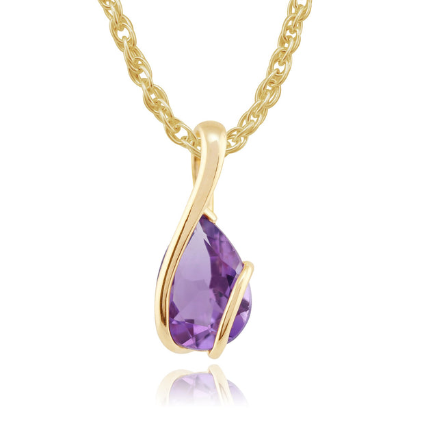 Classic Amethyst Pendant Image 1