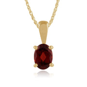 Classic Garnet Pendant Image 1