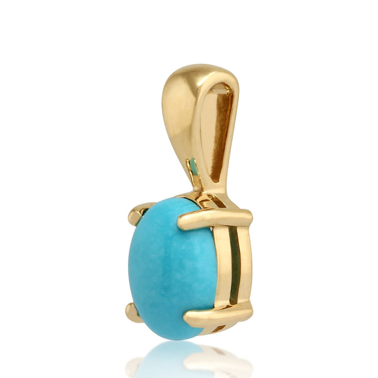 Classic Turquoise Pendant Image 2