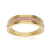 Caruso Pink & White Sapphire Gradient Ring