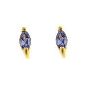 Classic Tanzanite Stud Earrings & Pendant Set Image 2