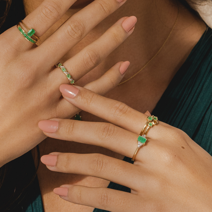 Emerald Rings